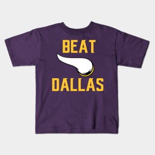 Beat Dallas - Vikings edition Kids T-Shirt